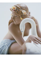 Leda And The Swan Figurine